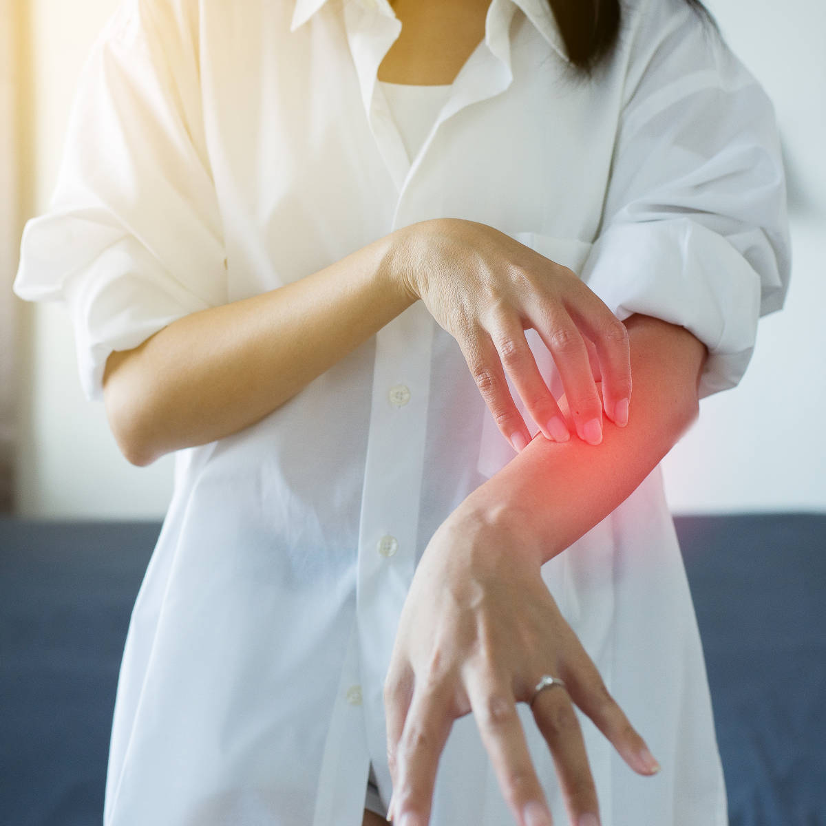 Health allergy skin care problem